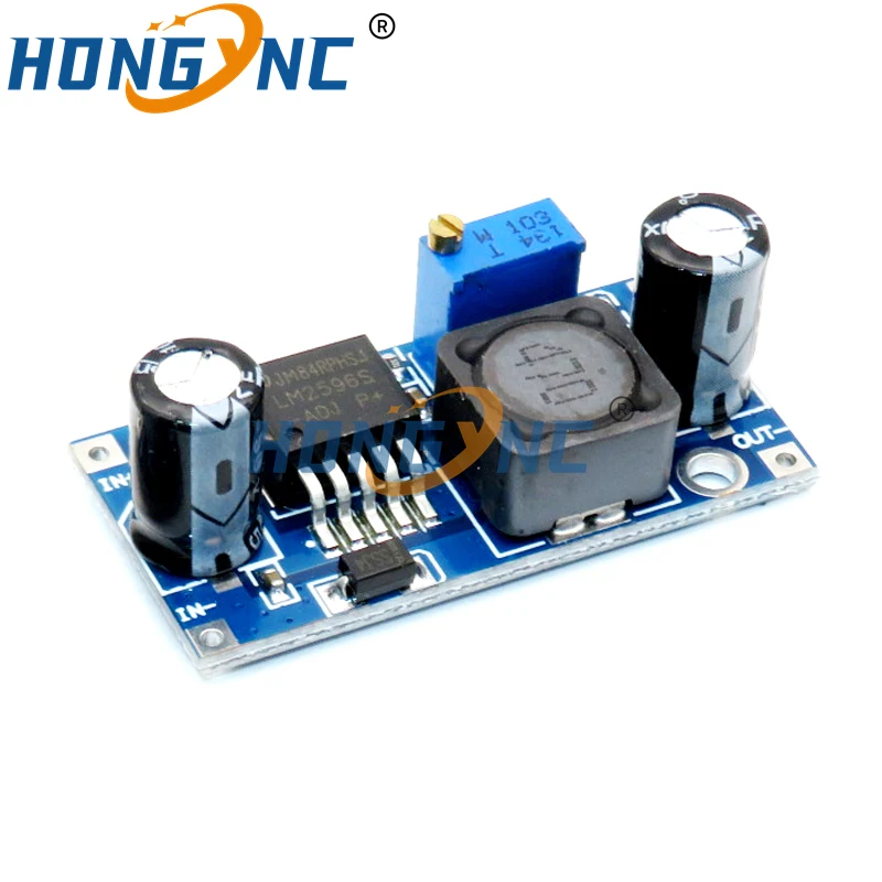 LM2596 DIP LM2596S ADJ Power supply module DC-DC Step-down module 5V/12V/24V adjustable Voltage regulator 3A