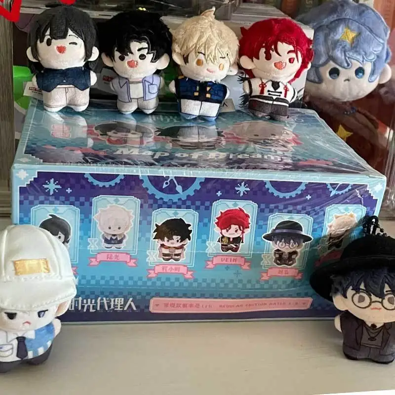 Figuras de juguete, agente del tiempo, muñeca colgante de bolsillo, serie, caja ciega, juguete de aventura, capítulo mágico, figura de acción coleccionable de 5cm para fanáticos