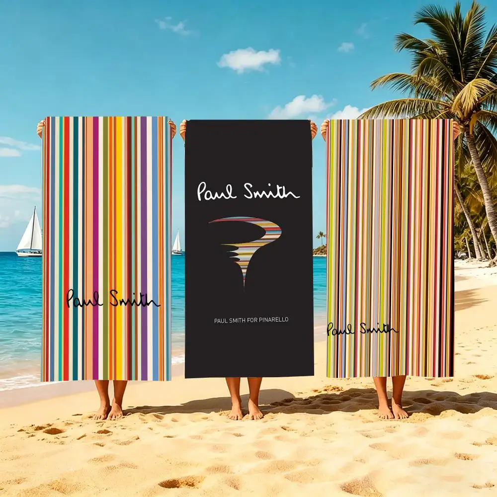 Brand Paul Smith Towel Microfiber beach towel, quick-dry, sand-free, ultra-fine fiber, super soft.