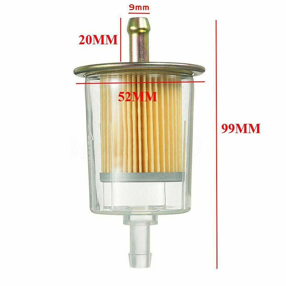 9mm Fuel Filters Industrial Motorcycle RV Inline Line Large Gasoline Filter Diesel Extra Large High Quality Fuel Filter