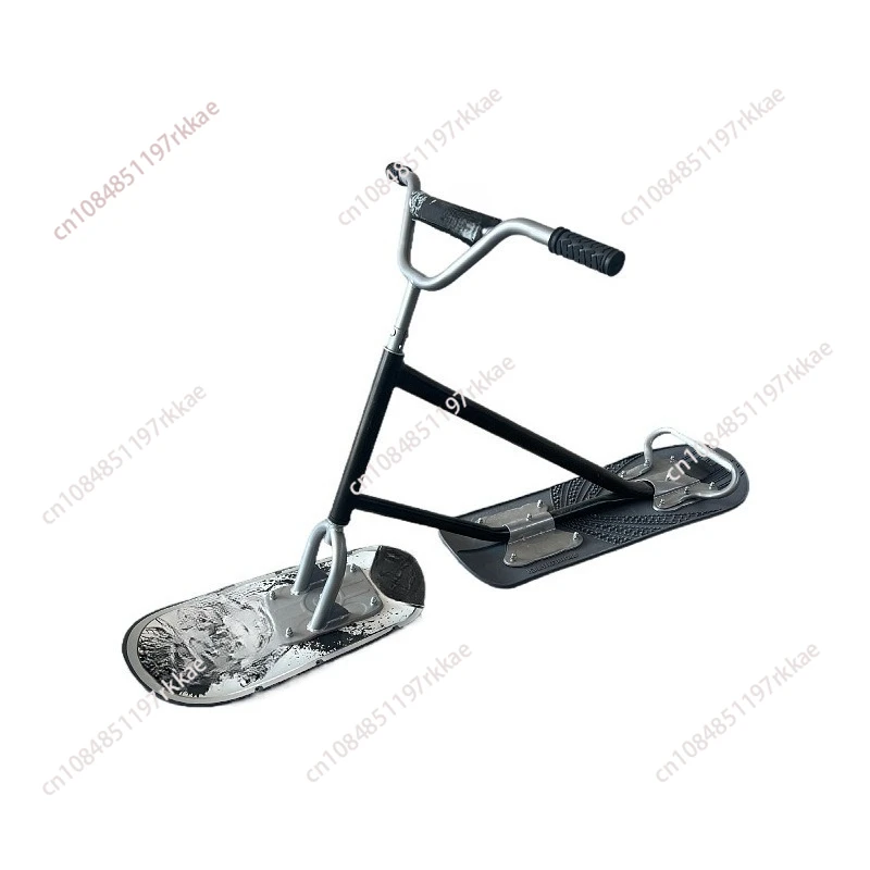 Adult Ski Thickened Aluminum Snowboard Ski Skate Tools Sled Board