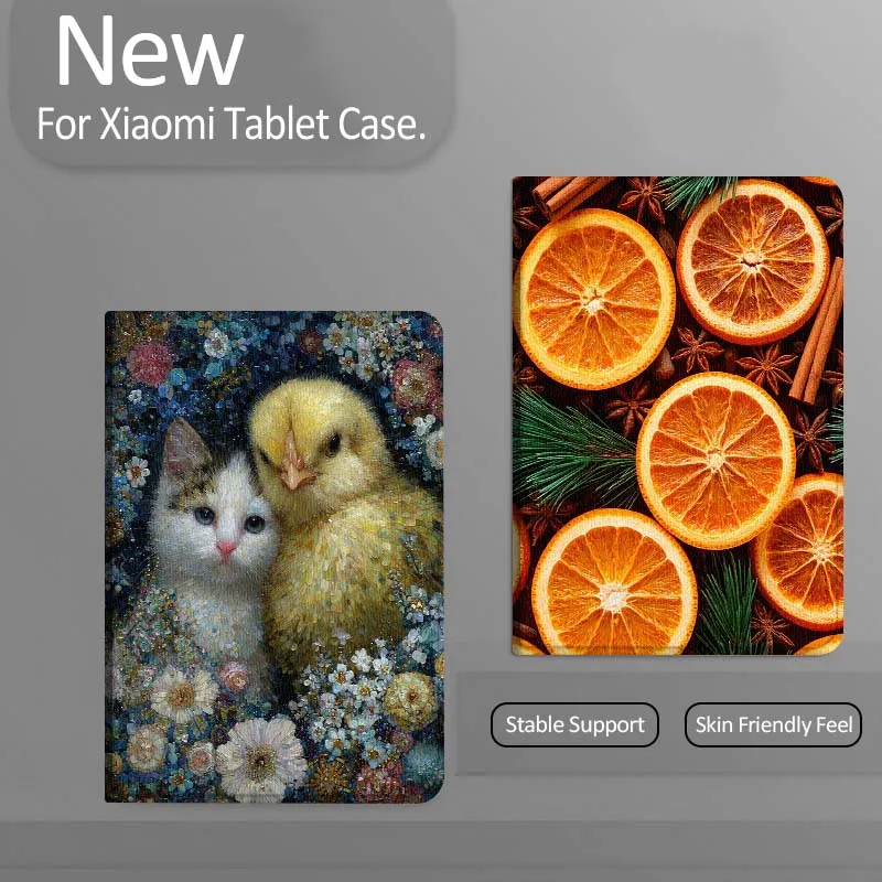 

Orange Cinnamon Pinecone Star Gift Tablet Case For Xiaomi Redmi Mini Pad SE K 2 4 5 6 7 8 2023 2025 11 8.8 11.2 10.1 Pro