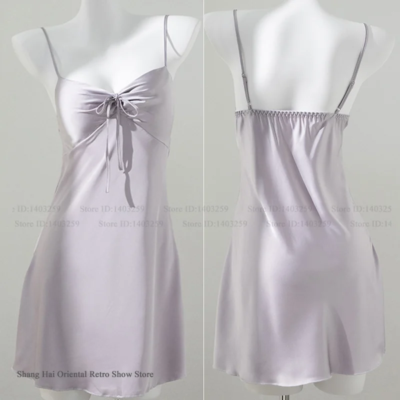 Female 2PCS Robe Nightgown Set Pajama Sexy Suspender Nightdress Lingerie Summer Kimono Bathrobe Gown Rayon Homewear Lounge Wear