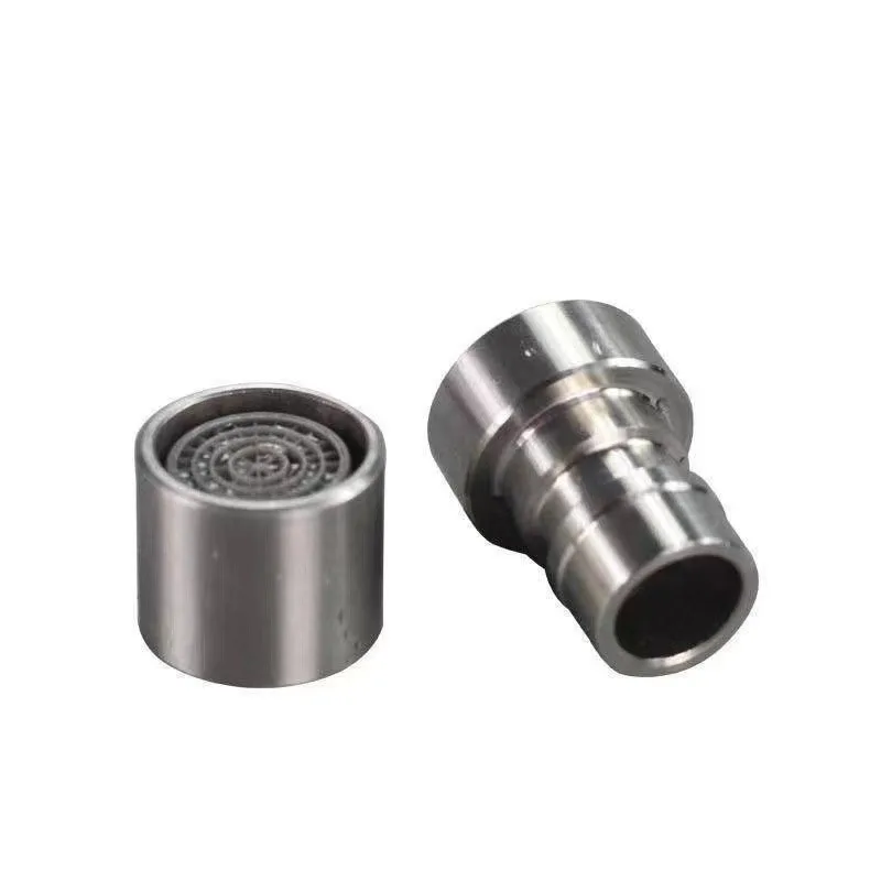 Stainless Steel 4 Point Faucet Adapter Washing Machine Faucet Connector Filter Nozzle Outlet Bubbler Kitchen Accessories F1