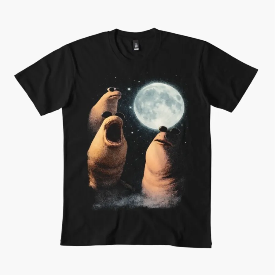 

Marcus the Worm, Marcus Meme, Funny T-shirt For Men Women 100% Cotton T Shirts Short Sleeve Tops 1219-3