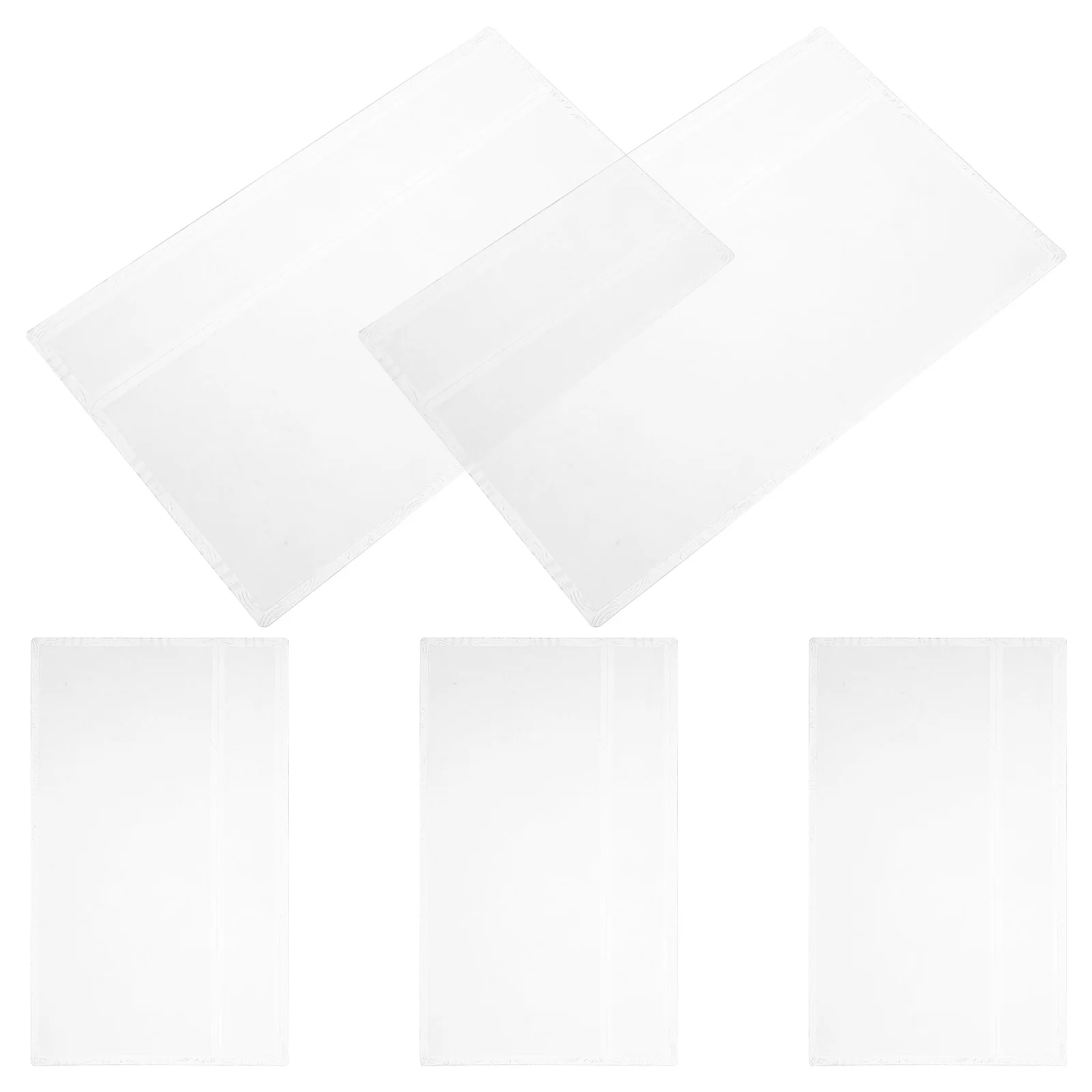 5 Buah Pelindung Uang Kertas Plastik Keras Transparan, Penahan Uang Keras, Pelindung Uang Kertas untuk Kolektor dan Pajangan Uang Kertas