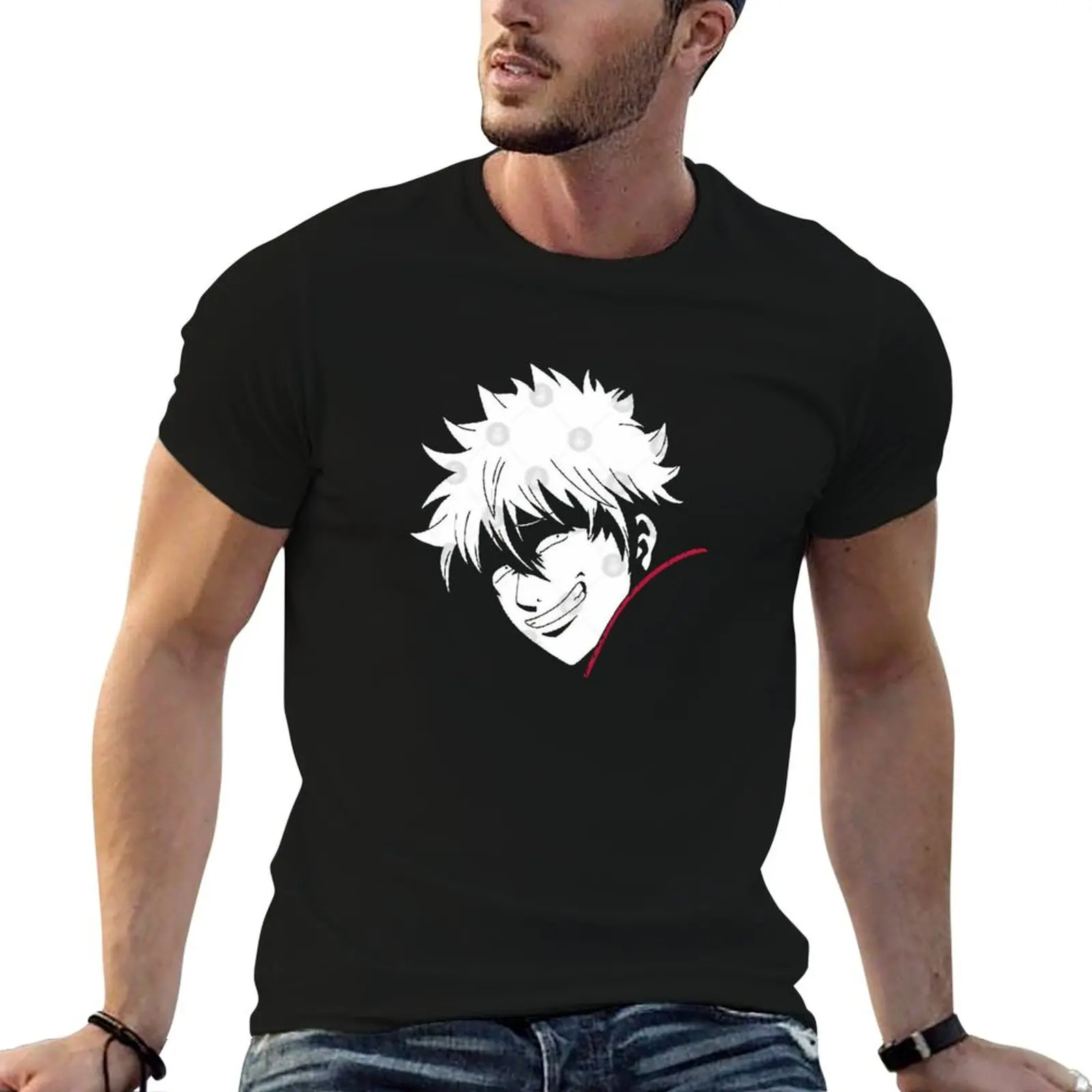 

Gintama - Gintoki T-Shirt man t shirts graphic man t shirt summer graphic t shirts for man T-Shirt