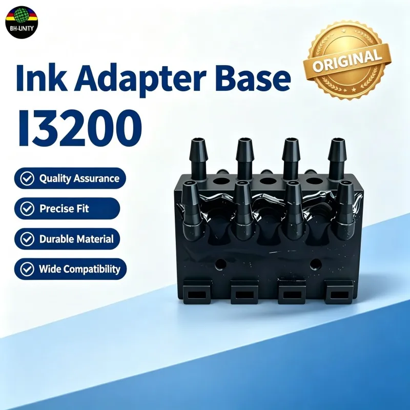 I3200 Negative Pressure Ink Adapter Base for Epson I3200 A1 E1 U1 Printhead Eco Solvent UV DTF Printer Spare Parts