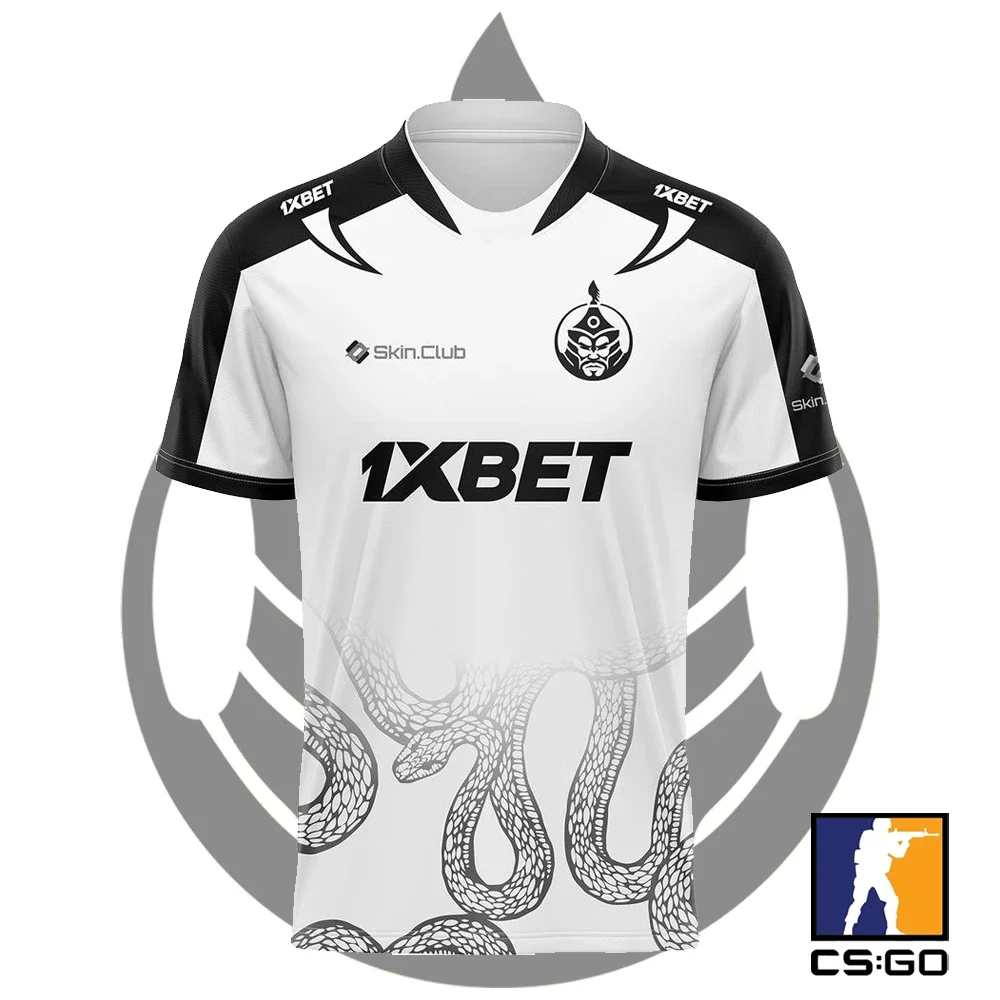 

Новые трикотажные изделия The MongolZ CS2 Esports Team 2025 Major, тренировочные костюмы CSGO, футболки для геймеров на заказ, мужские и женские топы большого размера