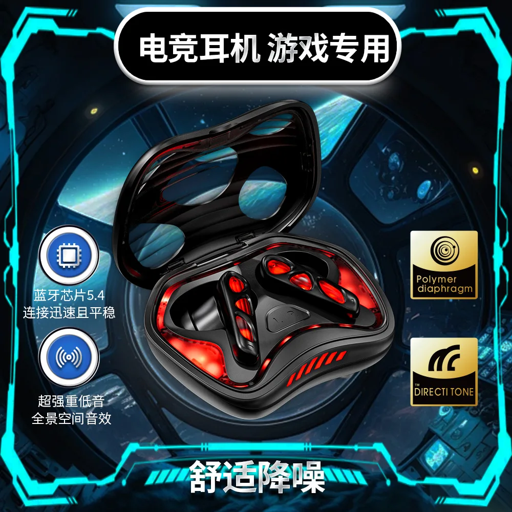 Luxmoc YX36 Esports Bluetooth Headphones Long Endurance Low Latency Gaming Earphones Noise Reduction Sports Wireless Headset