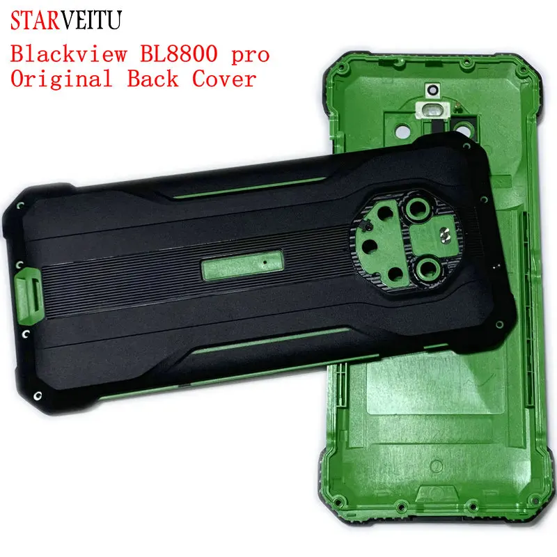 Back Cover for Blackview BL8800 Pro, Rear Housing Case, 6.58 in, Rugged Mobile Phone Accessories