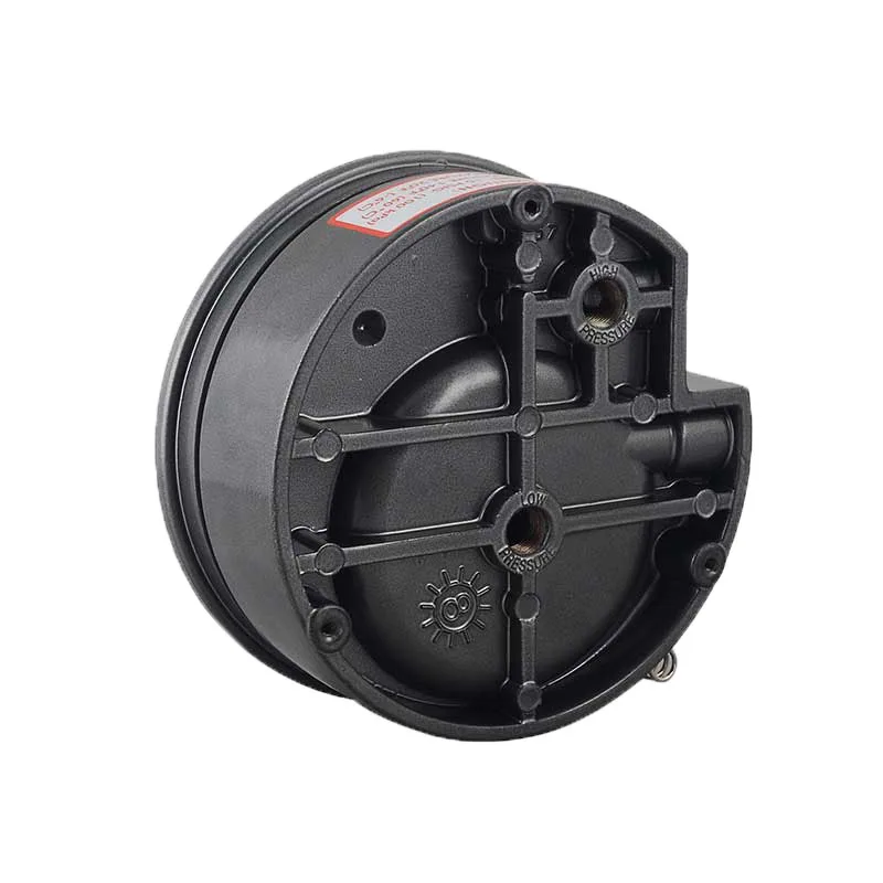 مقياس الضغط التفاضلي مقياس الضغط الاحترافي من سبائك الألومنيوم ميكانيكي مخصص مقياس الضغط للمعدات الطبية وما إلى ذلك. #4