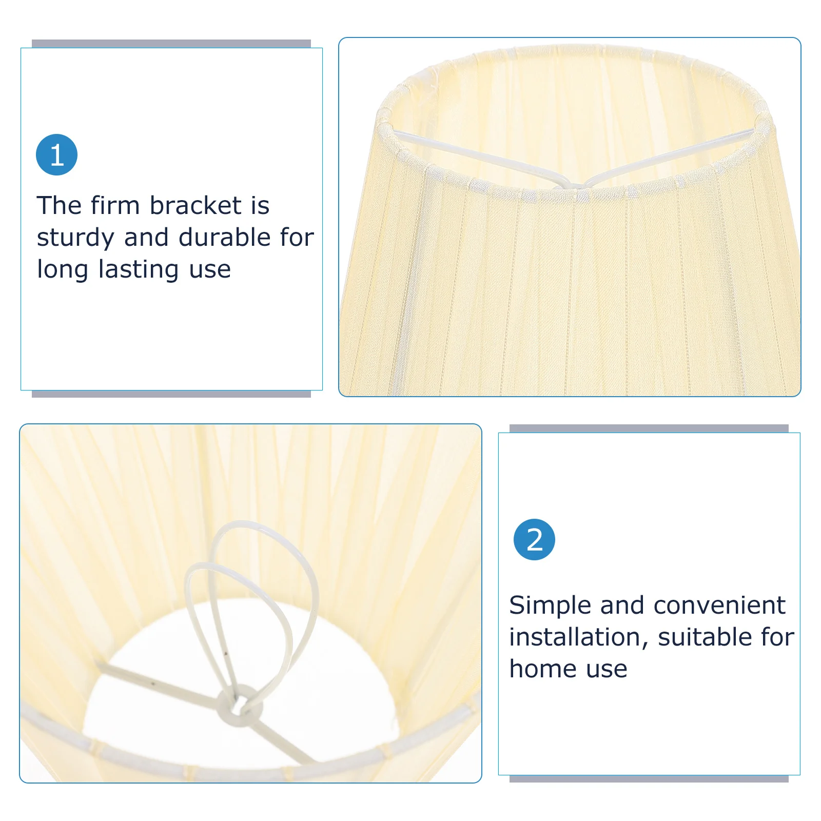 

2 шт., клипса, абажур, полупрозрачная марля, пыленепроницаемый для потолочных настенных торшеров, тканевый художественный абажур, декоративная крышка