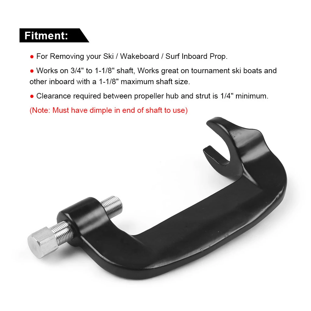 Puller Useful Inner C Clamp Pullers Practical Iron Durable Tools Ski Wakeboard Surf Replacements Fittings Tool Shaft