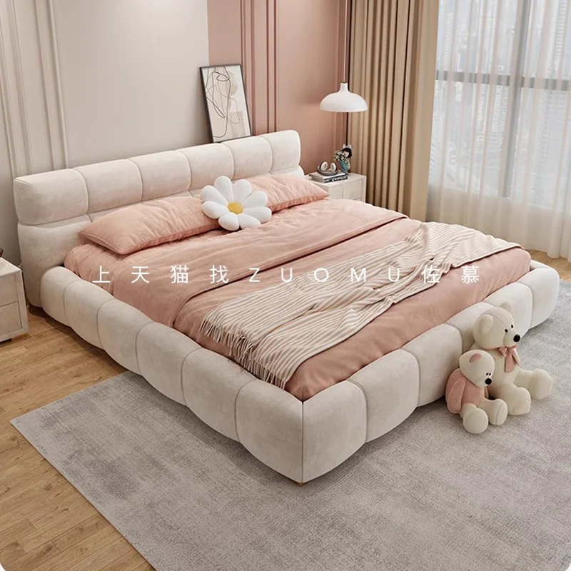 Princess Portable Bed Space Saving Castle Sun Floor Storage Luxury Bed Bedroom Double Princess Camas De Casal Unique Furniture