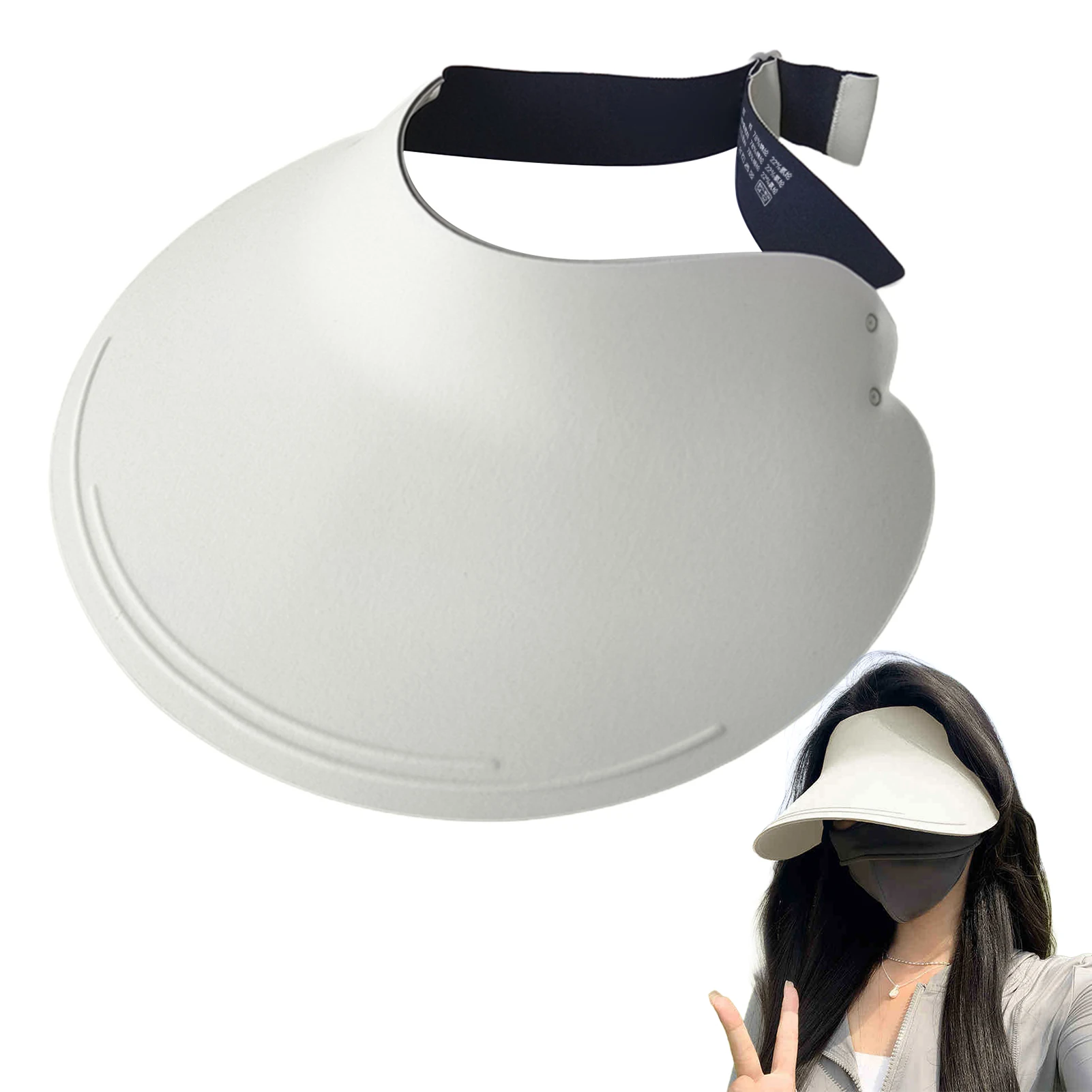 Gorra de pesca para mujer con ala ancha – Plegable y ultraligera