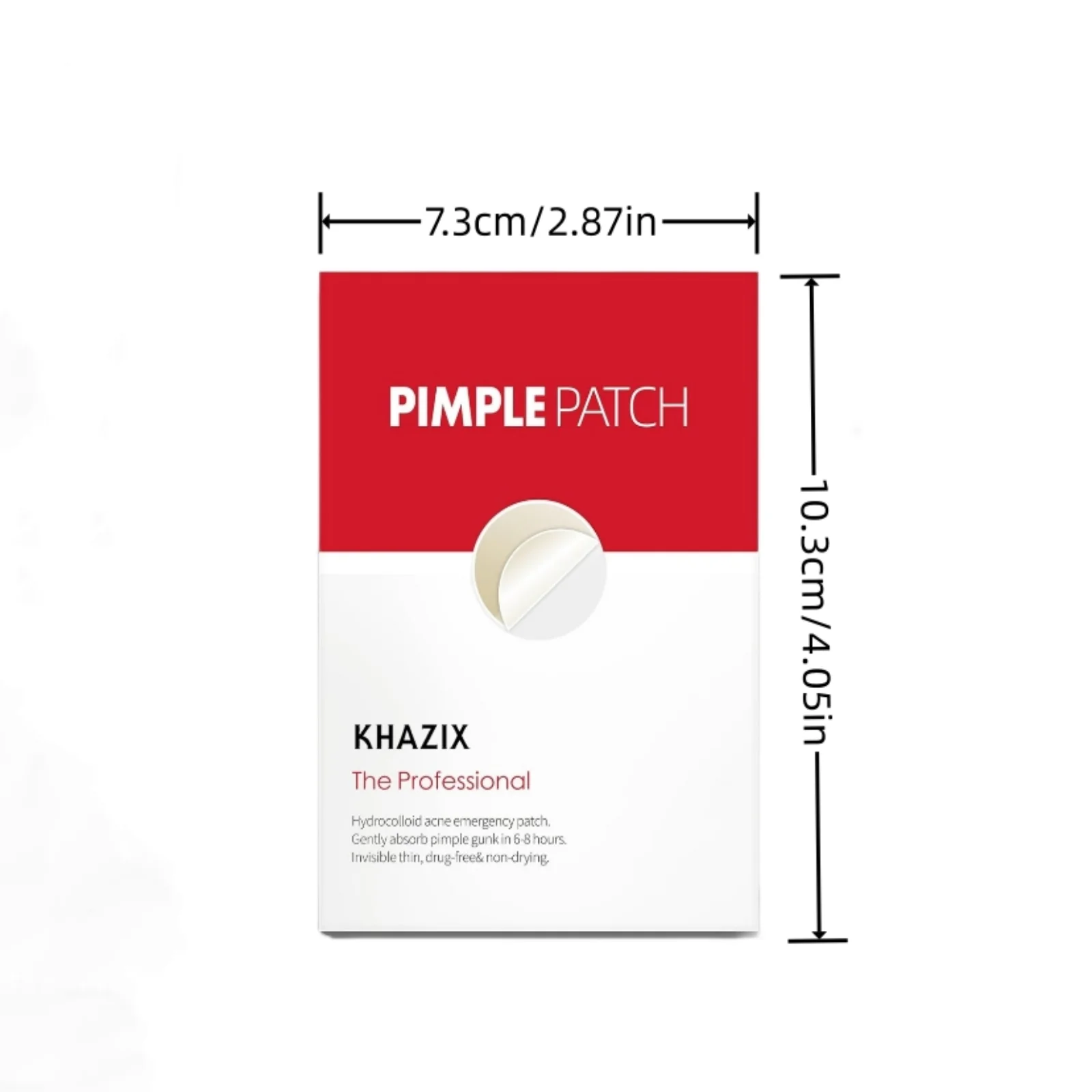 36/360개 하이드로콜로이드 여드름 패치 - 빠른 여드름 완화를 위한 투명 여드름 스티커, 피부를 부드럽게 진정시킵니다.