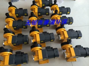 Electromagnetic diaphragm metering pump, mechanical diaphragm metering pump, adjusting corrosion-resistant