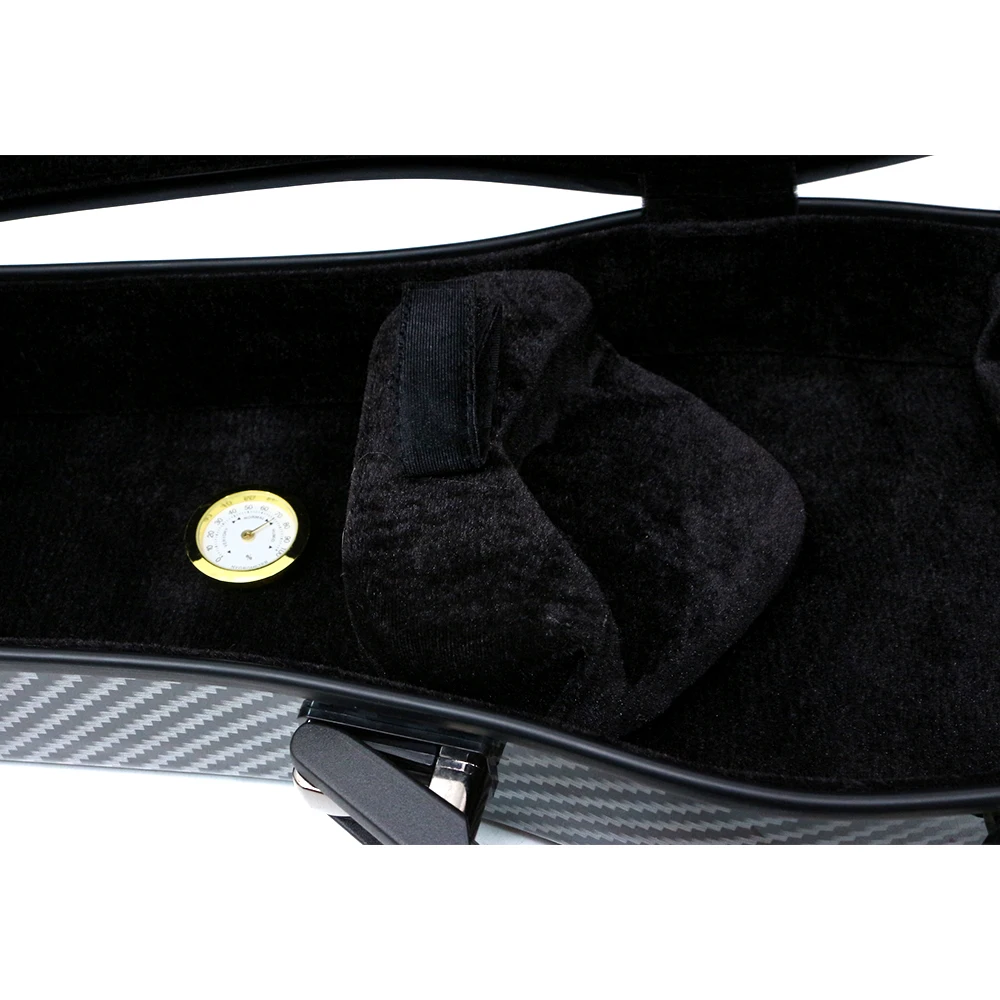 Violin Case 4/4 Full Size Carbon Fiber Hard violin box music backpack with shoulder strap sturdy and lightweight #US