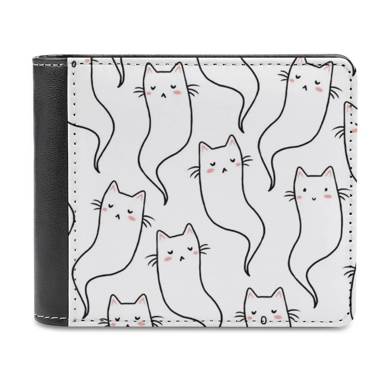 

Into The Wild Soft Men Wallets New Purse Credit Card Holders For Male Purses Men Wallet Cats Cat Cats Fireheart Firestar