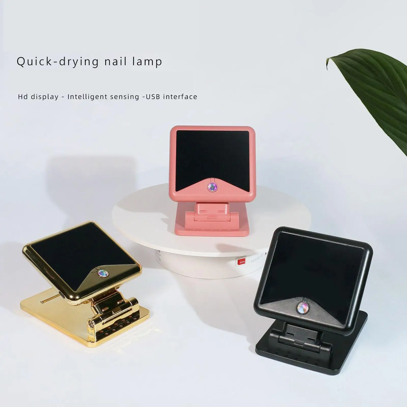 Petite lampe à ongles portable pour gel N64, professionnelle, pliante, séchage rapide, USB, aste, outil d'art des ongles, lumière sèche-ongles