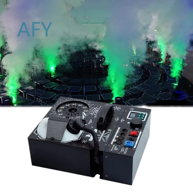 Vertical Fog Cannon Machine for Concert Wedding Event Smoke Effect Generator High Pressure Fogging System Portable Mist Maker