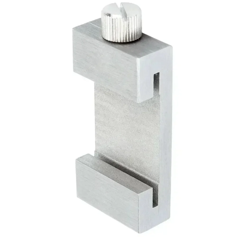 Steel Positioning Limit Block Durable Adjustable Measuring Marking Gauge Lightweight Ruler Scriber Locator Woodworking