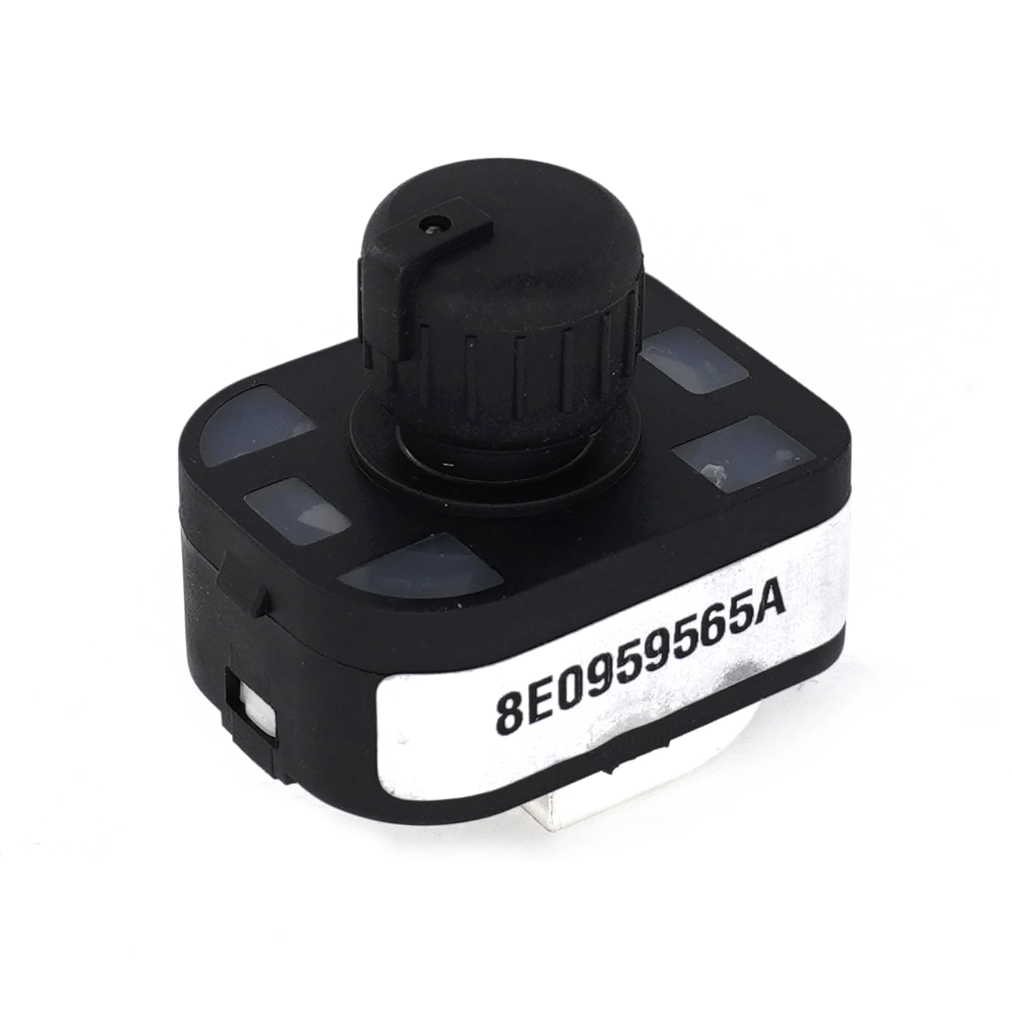 Sorghum Side Mirror Switch Control Adjust Knob with Floding For AUDI A3 A4 S4 B6 B7 A6 S6 C6 TT SEAT Exeo 8ED959565A 8E0959565A