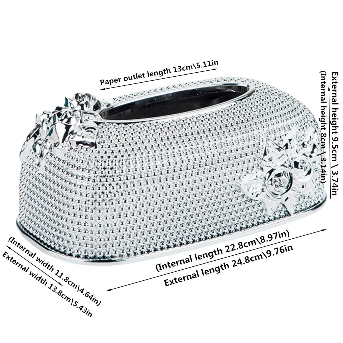 European tissue box, home decoration, desktop accessories, living room, bedroom, dining room, bathroom, paper drawer storage box