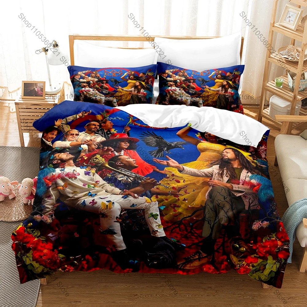 Soft Microfiber Music Band T-The Cat Empire Bedding 1 Duvet Cover + 2 Pillowcases Zipper Design All Season Bed Linen