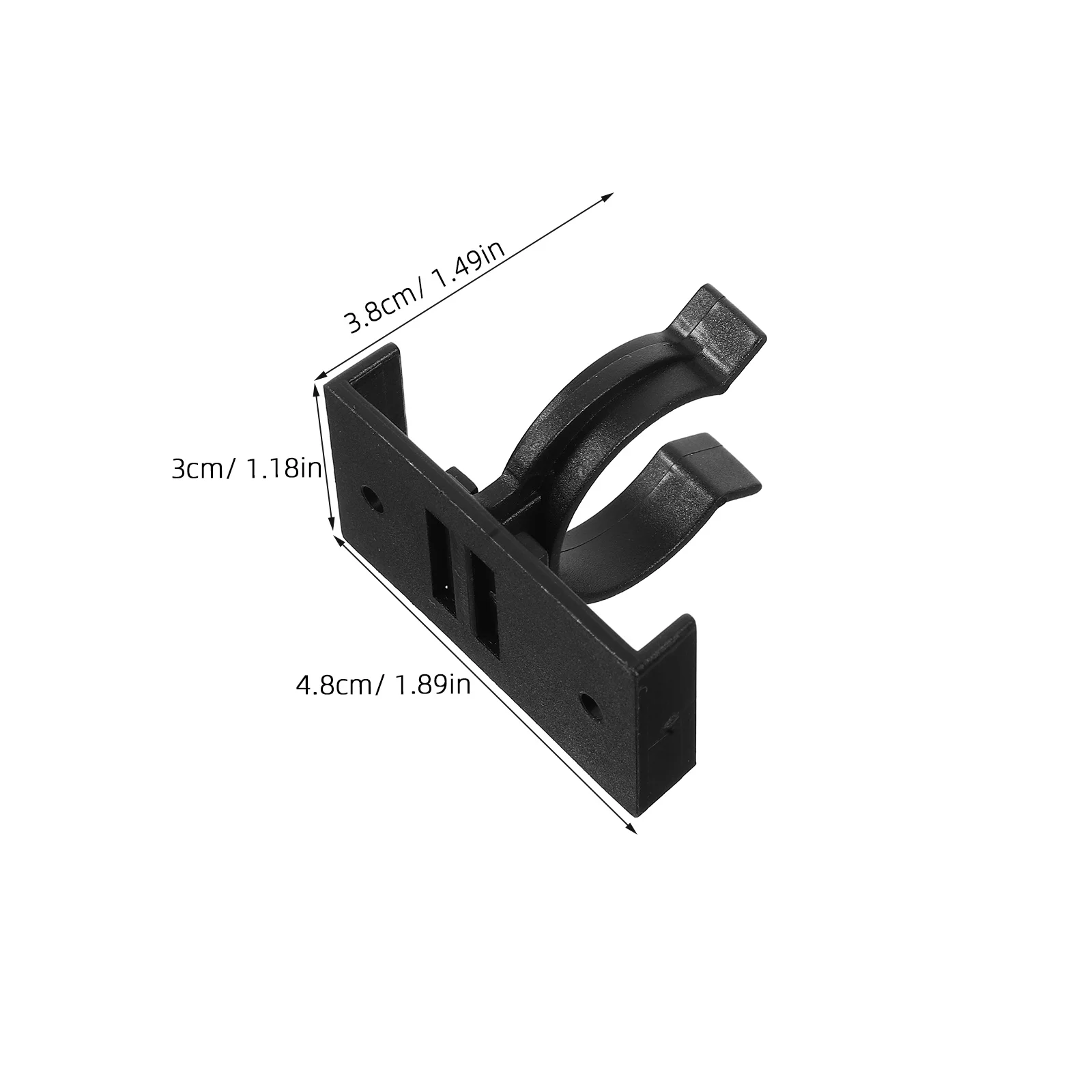 12Pcs Plastic Cabinet Panel Clips Adjustable Furniture Kickboard Protectors for Tables Shelves Floor Kitchen Board Plinth Clips