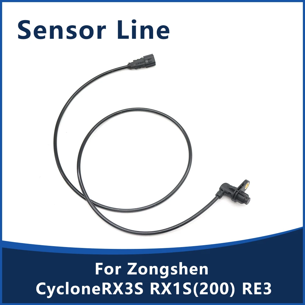 

RX3S RX1S RE3 Motorcycle Accessories Front ABS Wheel Speed Sensor For Zongshen Cyclone RX3S RX1S 200 RE3