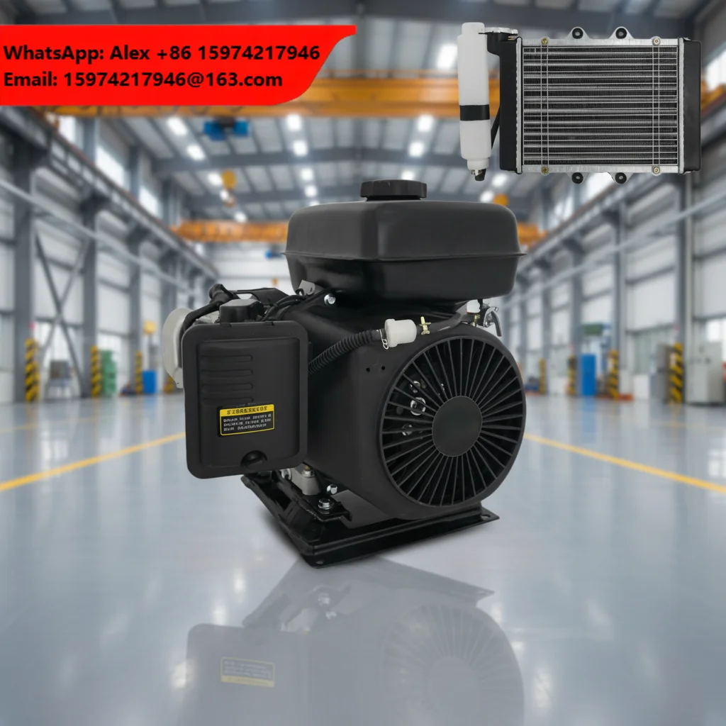 48V 60V 72V Water Cooled Range Extender Generator 3KW-5KW Silent 4-Stroke For Mini EV