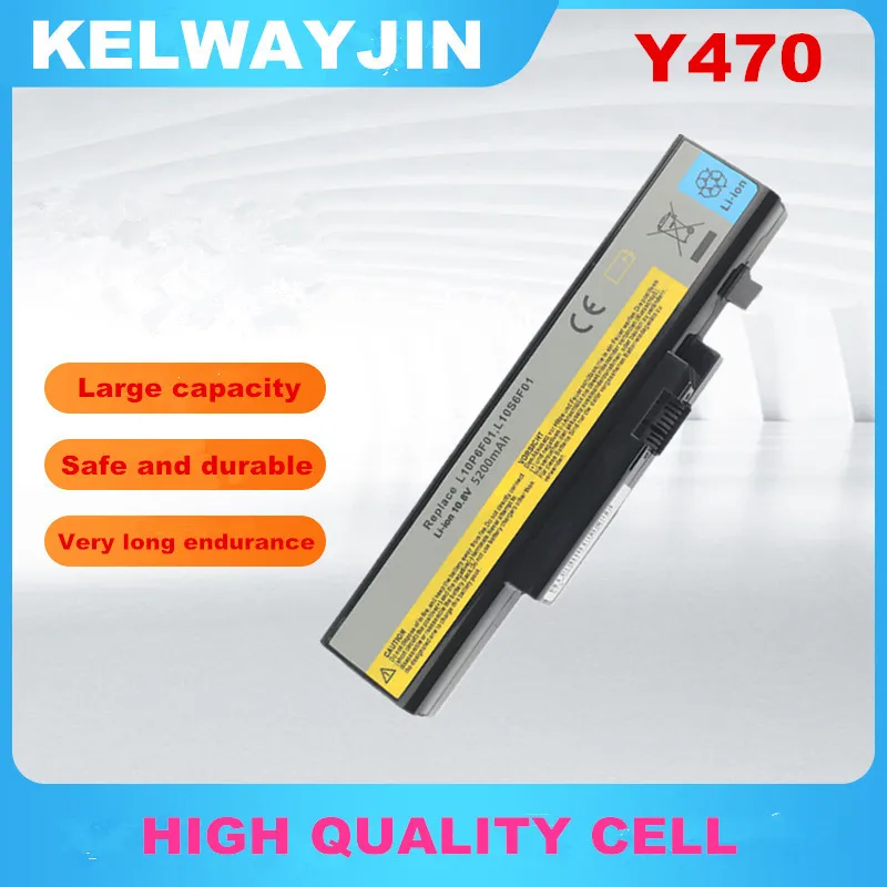 Laptop Battery for LENOVO Ideapad Y470 Y470G Y470P Y471D Y471N Y570A Y570N Y470A Y470M Y471 Y471G Y471P Y570D