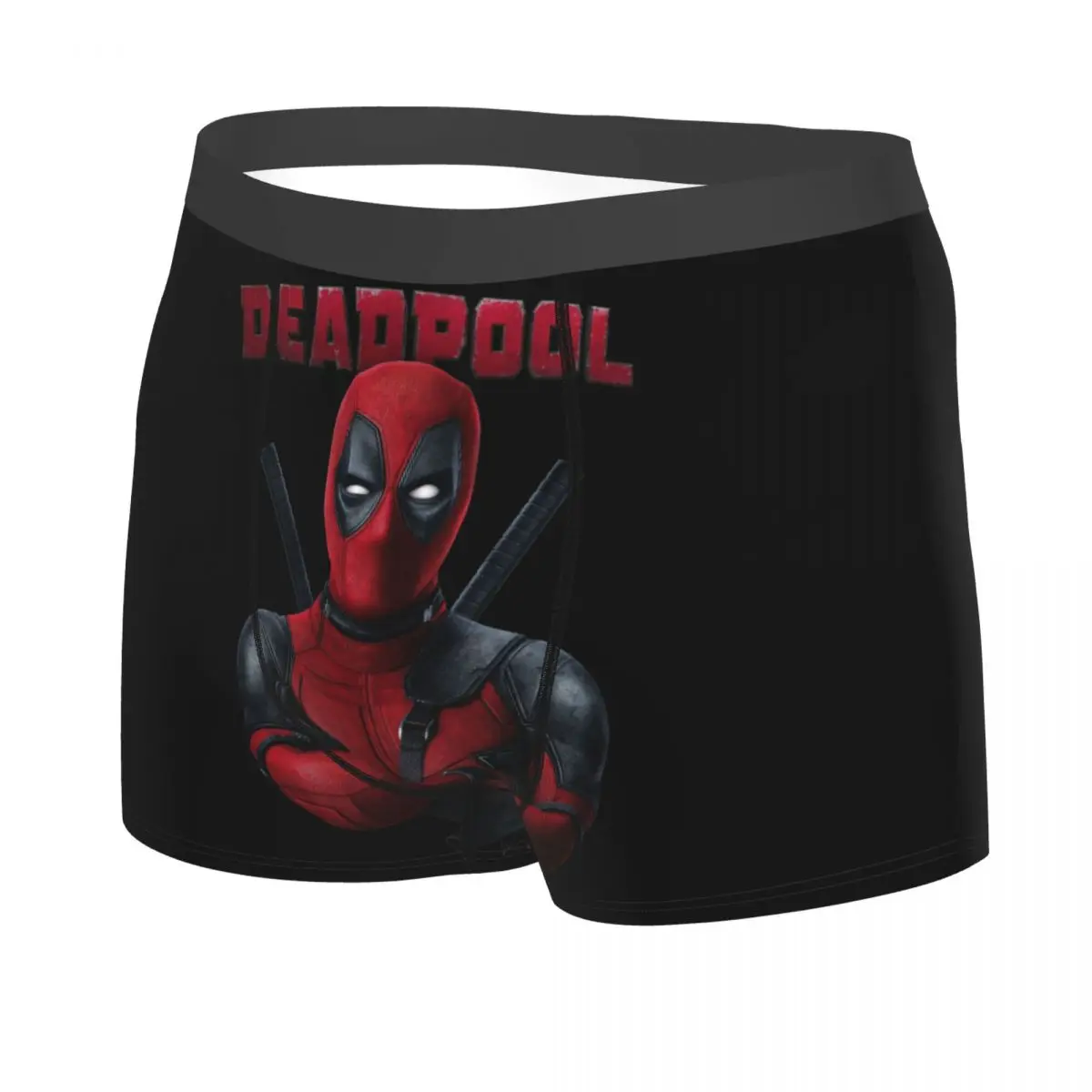 مخصص ديدبول كول الملاكمين السراويل الرجال أنيمي الكرتون ملخصات الملابس الداخلية مضحك السروال