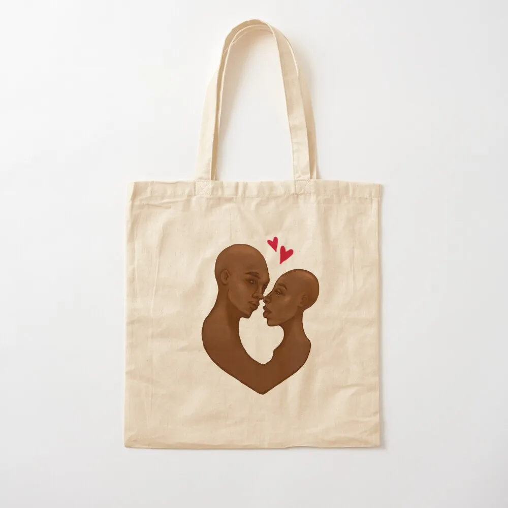 

Whisper's Kiss Tote Bag shopping bags foldable shopper bag woman Canvas Tote Bag