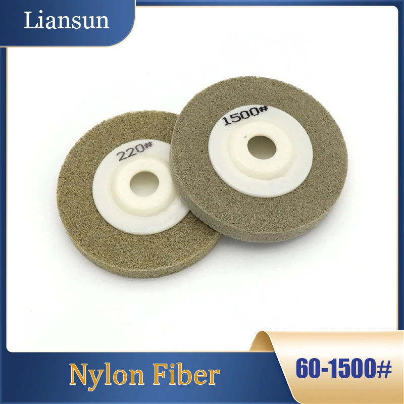 1/2/5/10pcs Nylon Fiber Wheel Flap Disc Abrasive Polishing Buffing Pad 60/80/120/220/400/600-1500Grit 4 inches for Angle Grinder