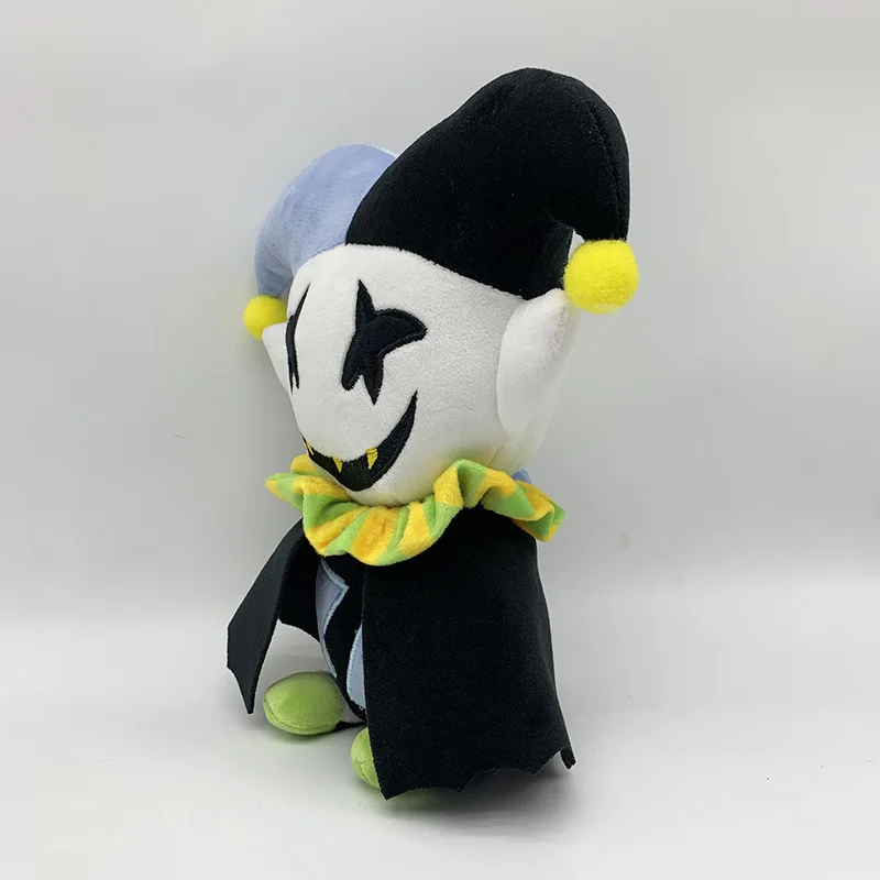 2026 Hot Sale Jevil Talking Plush Doll Funny Cartoon Character Kawaii Soft Plush Toy Interactive Sound Gift for Children Fans