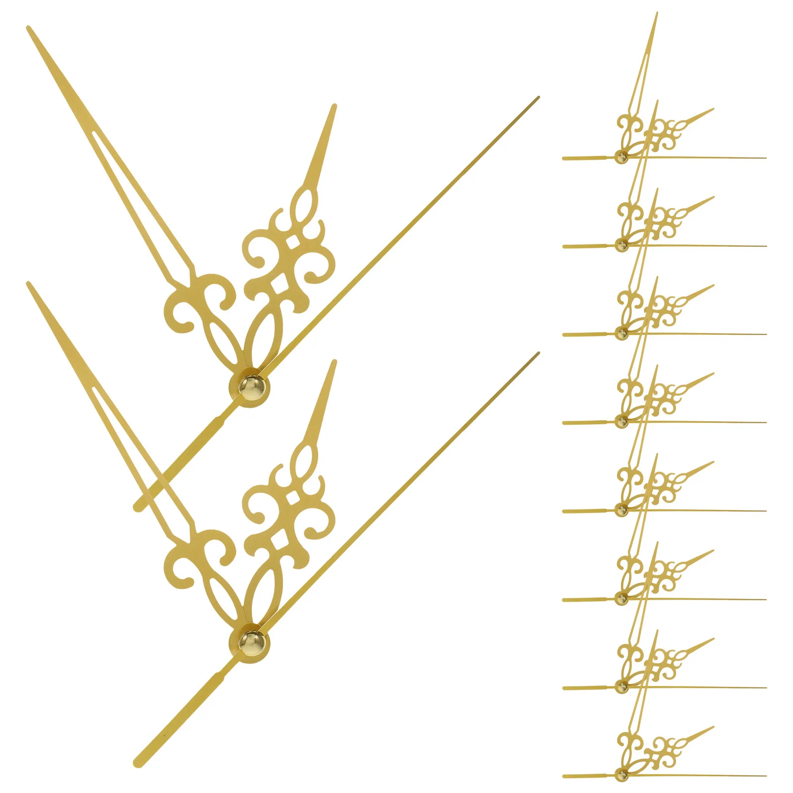 

10 Sets Clock Hardware Kit and Watch Hands Delicate Replacement Parts Accessory Mechanisms Accessories