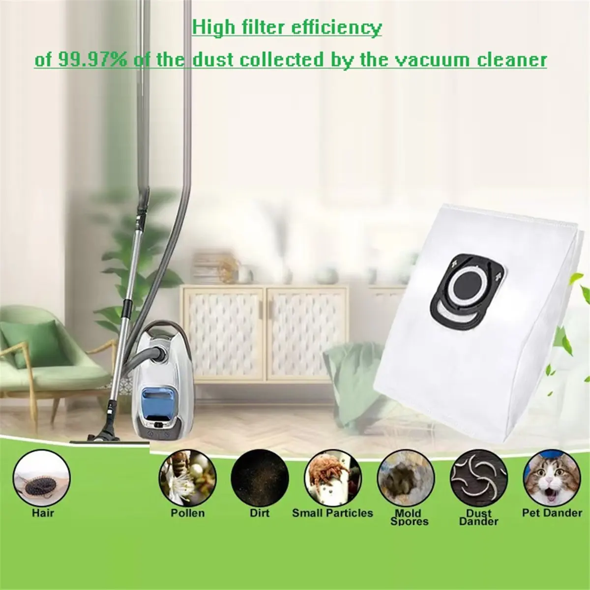 #39U For Rowenta Tefal Vacuum Cleaner Accessories Dust Bag,Tefal X-Plorer accessories,(plastic)