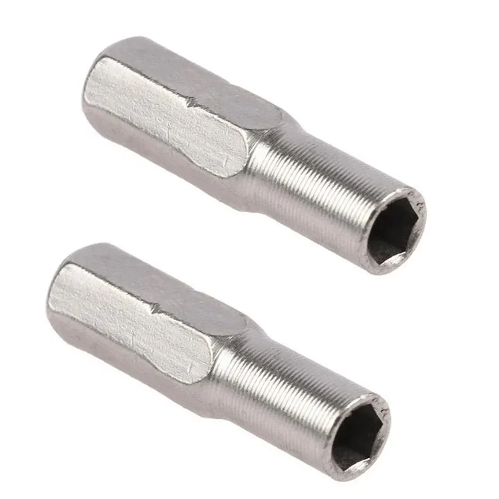 1/4 Polegada adaptador de bit ferramentas chave de fenda elétrica material de aço 25mm comprimento 4mm bits curtos