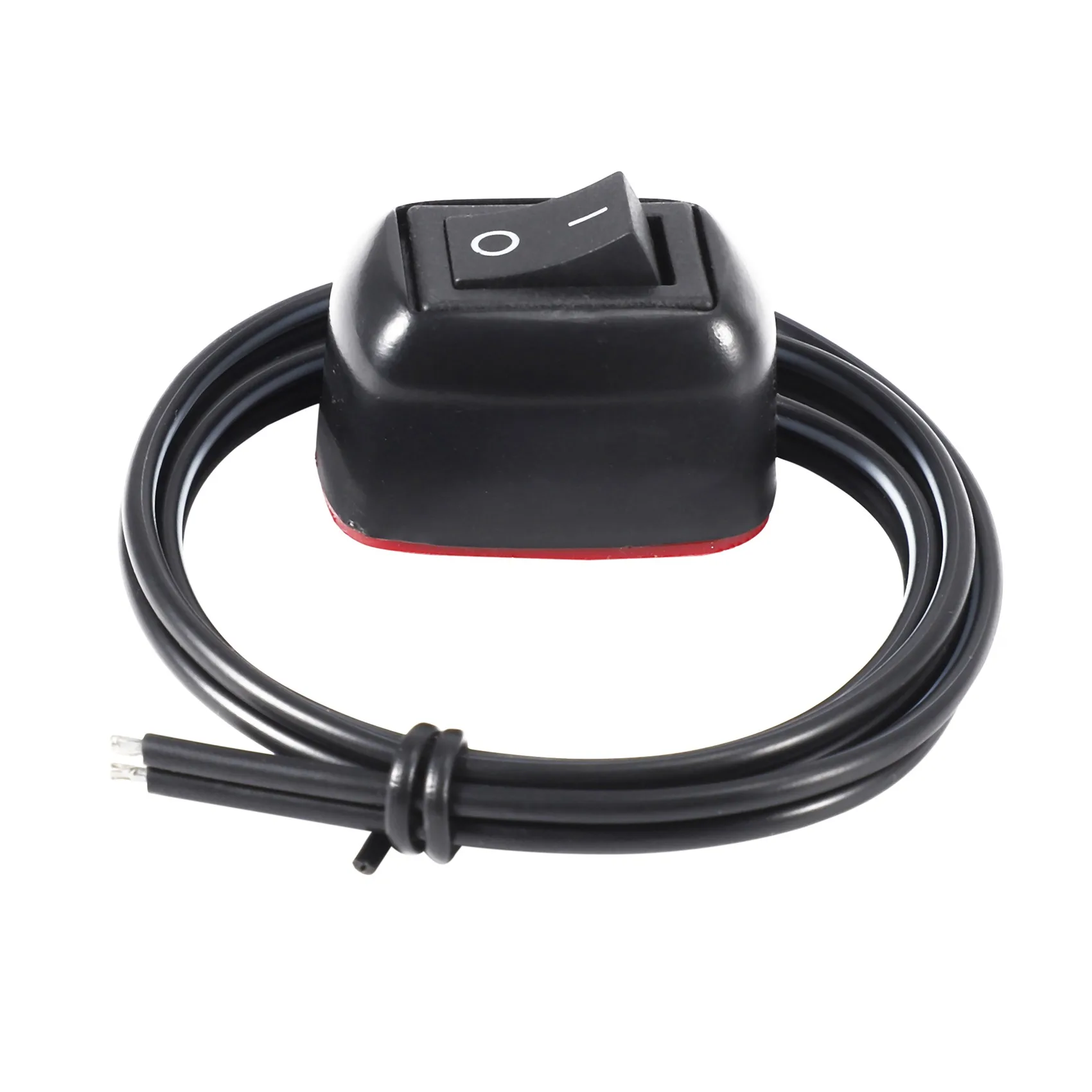 Car DIY Switch Water Drop Shape Button Switch OFF/ON DC 12V For Fog Lights, DRL, LED Light Bar,