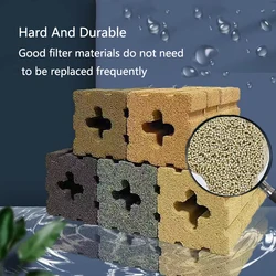 Aquarium Filter Activated Carbon Ceramic Biochemical House Media Fish Tank Accessories For Aquarium Water Cleaning Hot Selling