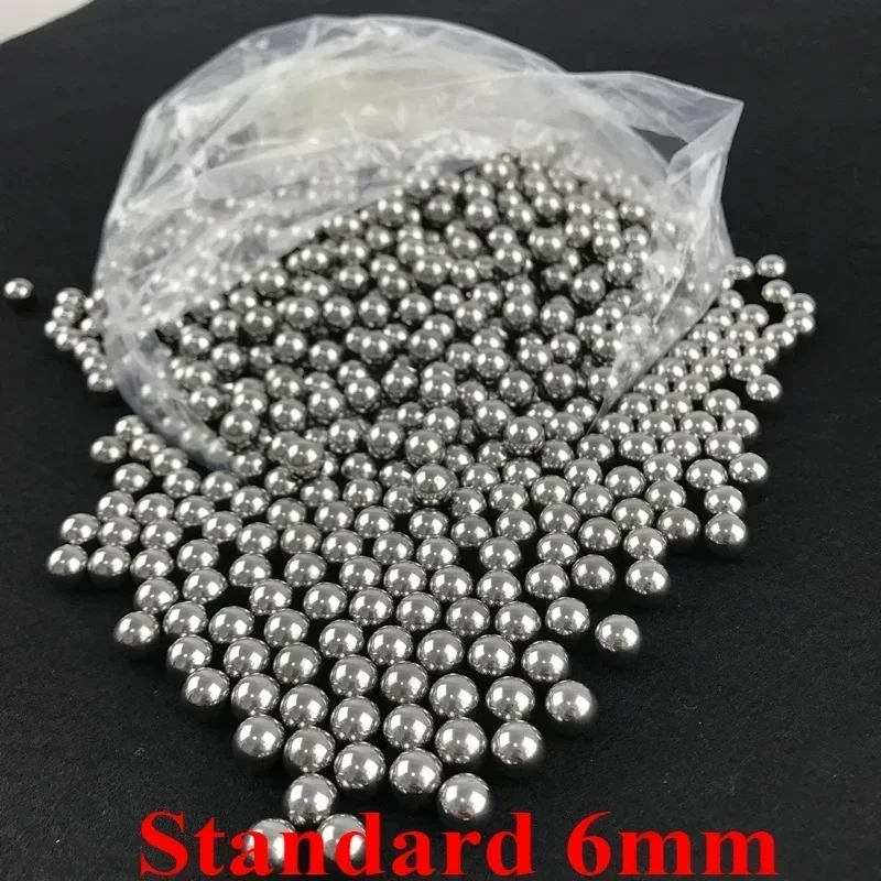 Standard 6mm High Carbon Steel Ball Bullets Are Powerful and Suitable for Outdoor Shooting Bullets of G17 Alloy Toy Guns.