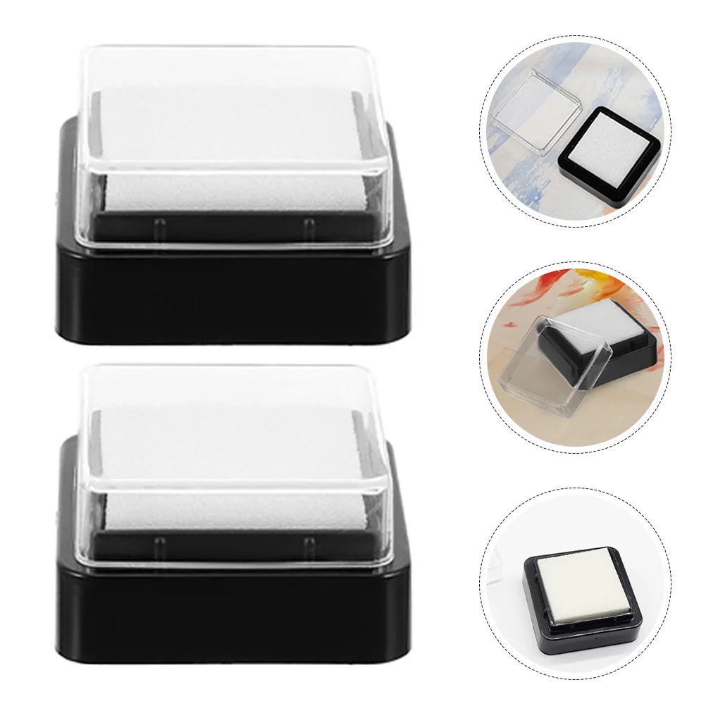 12 قطعة منصات الحبر متعددة الوظائف لتقوم بها بنفسك منصات ختم قابل للغسل للمنزل مكتب استخدام ختم مختمة للحرف اليدوية مكتب التموين #1