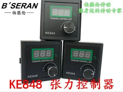 

Manual Tension Controller DC24V Magnetic Powder Tension Controller Tension Regulator KE848 Tension Controller