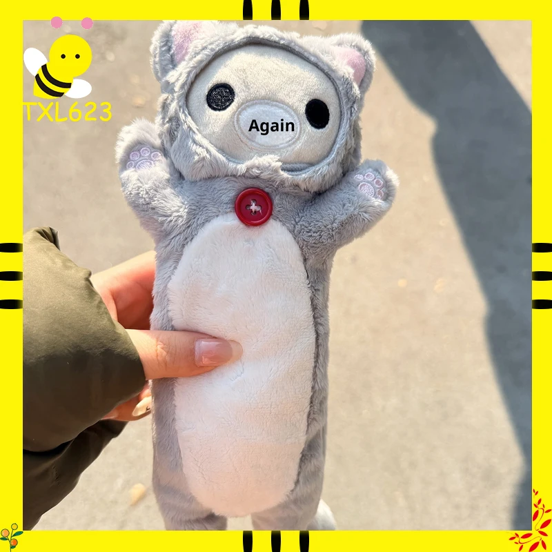 

Kawaii Rilakkuma Bear Sister Cat Dress Up Pencil Case Girls Pencil Pouch Pen Bag Cartoon Cute Pencil Cases For School Gifts