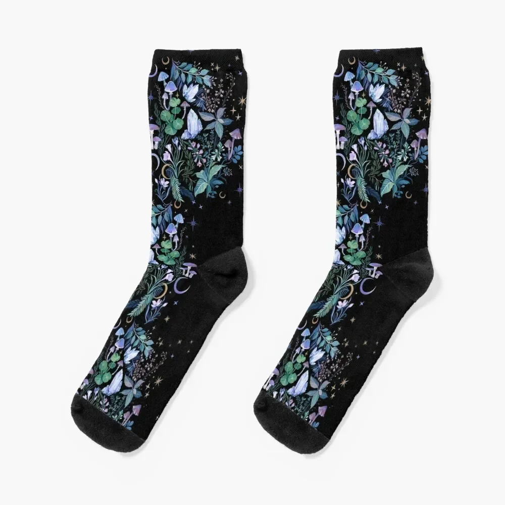 Crystals Gardens Socks halloween short Running shoes Male Socks Women's