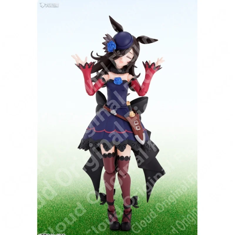 Op voorraad 100% originele Bandai SHF Pretty Derby Rice Bath Special Edition [3rd Anniversary Cover] Anime Action Doll Handgemaakte Hobby