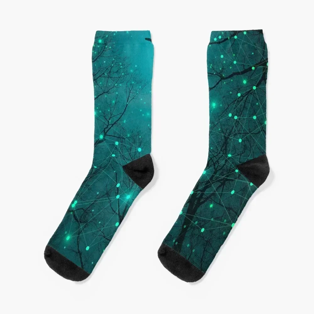 Silently, One by One, the Stars Blossomed Socks Stockings man Novelties Argentina tennis Socks Male Women's